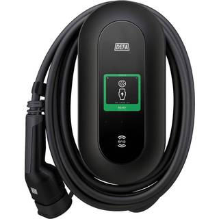 Defa Power Home ladeboks 22kW inkl. 6 meter kabel, 4/5G og WiFi, Sort