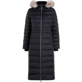 Tyra Down Maxi Jakke, Sort, XS
