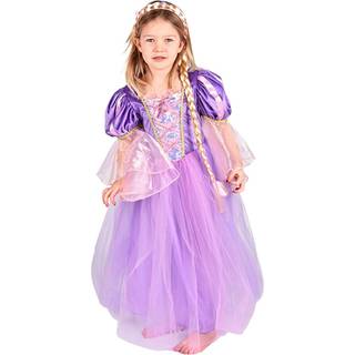 Den goda Fen Prinsessekjole Rapunzel - Str. 2-8 år Str. 2-4 år ( 98-104 cm)
