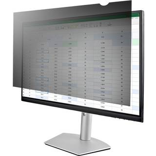 StarTech.com 23.6-inch 16:9 Computer Monitor Privacy Filter Anti-Glare Privacy Screen with 51% Blue Light Reduction Black-out Monitor Screen Protector