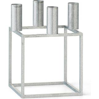 Kubus 4 lysestage - sort (På lager i butik)
