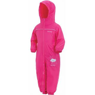 Regatta Regatta Pink Kids IV Waterproof Puddle Suit