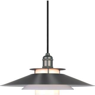Halo Design - 1123 Stor Pendel Ø40 Gun Black/opal