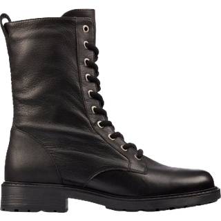 Clarks Clarks Black Standard Fit (D) Wide Fit (E) Leather Orinoco2 Boots