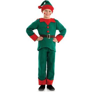 Roliga Shack Kids ELF-kostym för pojkar och flickor Holiday Elf outfit för barn Festlig älvklänning Dräkt stort
