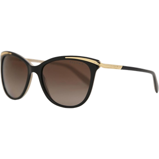 Ralph Lauren Kvinde RA5203 1090T5 Occhiali da sole Acetat Sort Brun Cat Eye Polariseret Skygge