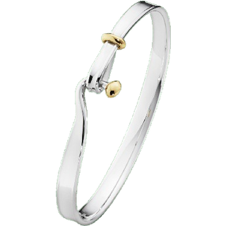 Georg Jensen Torun Armring, sølv & 18 kt. guld