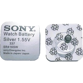 Batteri Seiko 337 Knapcellebatteri 1 stk. SR416SW - Unisex - Silver oxide