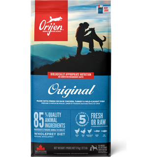 Orijen Adult hundefoder, 17 kg