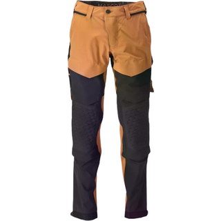 MASCOT® Bukser med knælommer Nøddebrun/Sort 22279-605-5409 82C47