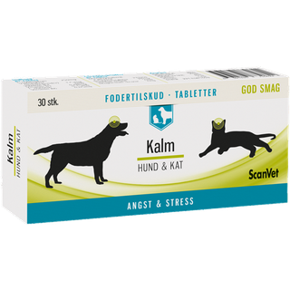 Kalm tabletter - lille hund og kat