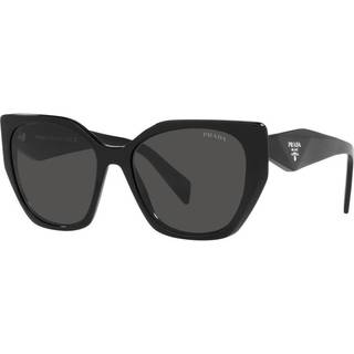 Prada PR 19ZSF Asian Fit 1AB5S0 56 Solbriller Kvinder Black - Black - 56mm