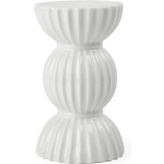 Lyngby Porcelæn Lyngby Tura lysestage 14 cm Hvid