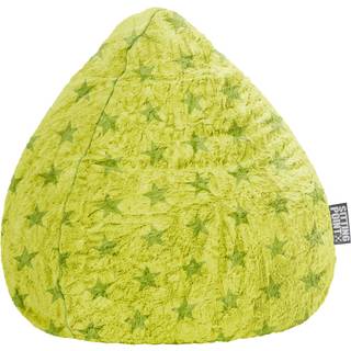 Beanbag Fluffy Stars L-XL Grøn XL