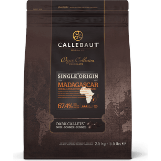 Callebaut Madagascar Mørk Chokolade - 67,4%, 2,5 kg