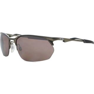Oakley Mand OO4145 WIRE TAP 2.0 414505 Solbriller Metal Grå Grå Firkantet Polariseret Prizm