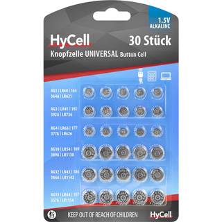 Ansmann Multi ur batteri pakke - 30 stk.