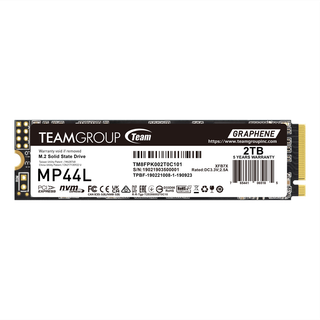 Team Group MP44L TM8FPK002T0C101 internal solid state drive 2 TB M.2 PCI Express 4.0 NVMe