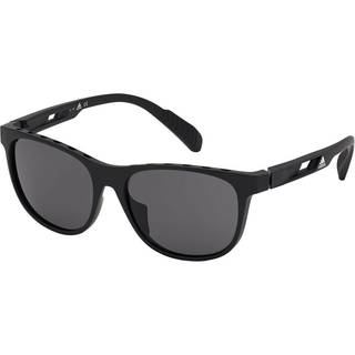 Adidas SP0022 Polarized 02D 55 Solbriller Mænd Black - Matte Black - 55mm