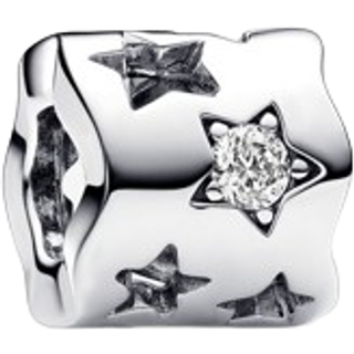 Pandora Charm - Cut-out star - 792827C01 - silber