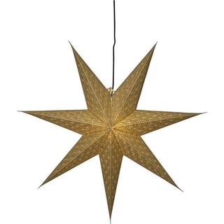 Star Trading - Christmas Star - Paper Star Brodie - Guld - 60 cm