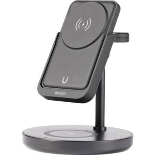 Deltaco QI-1045 - 3-in-1 magnetic wireless charger