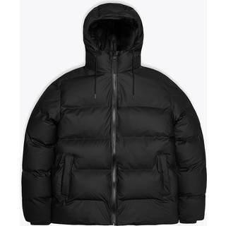 Rains Unisex Alta Puffer Jacket Black, XS