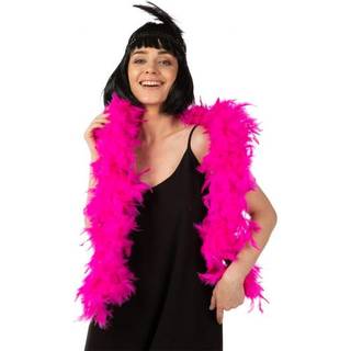 1 stk. Fjerboa Neon Pink 180 cm – Tilføj glamour til fest og udklædning