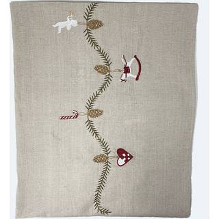Speedtsberg - Juledug m/ broderi 140x240cm
