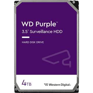 Western Digital Purple harddisk 4 TB 5400 rpm 256 MB 3.5' Serial ATA III