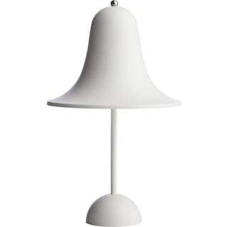 Verpan - Pantop Portable Table Lamp, Matte White, Incl. 1,5W LED - Bærbare lamper - Verner Panton - Hvid
