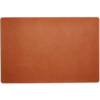 Da&#39;Core Dækkeserviet PU soft 30x45 cm cognac/sort vendbar