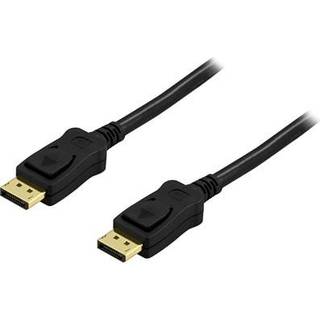 PRIME - DisplayPort monitorkabel - 3m - Livstidsgaranti