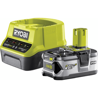 Ryobi ONE+ HP Batteri & Lader RC18120-140X 18V/4,0Ah Li-Ion