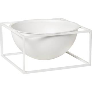 Audo Copenhagen Kubus centerpiece small - Hvid