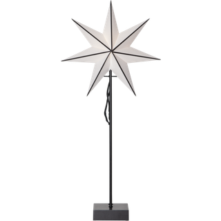 Star Trading - Christmas Star - Star til fods Astro - Sort - 74 cm