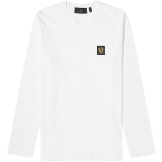 Belstaff Long Sleeve T Shirt in White | Belstaff | Norton Barrie - 2XL