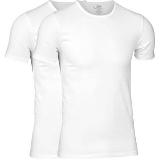 JBS 2-pak Bamboo Crew Neck T-shirt - White - Small