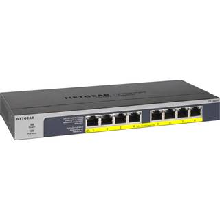 Netgear GS108PP 8-Port Gigabit Ethernet High-power PoE+ Unmanaged Switch with FlexPoE (123W)