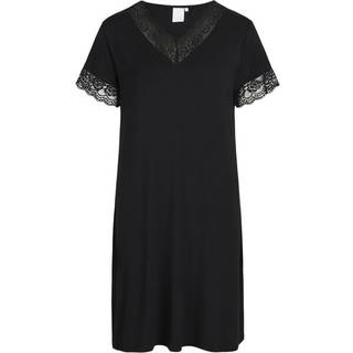 CCDK Karita natkjole, sort, Størrelse: XS, Dame