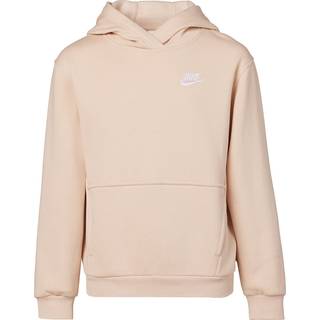 Nike Sportswear Club Fleece-pullover-hættetrøje til større børn - brun