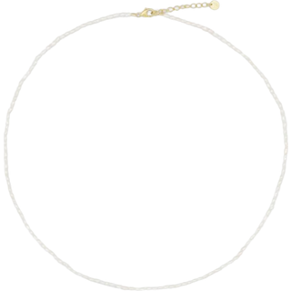 Tiny Pearl Necklace - Guld - Sorelle - Guld One Size