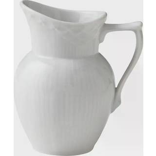 Royal Copenhagen Hvid Halvblonde flødekande - 17 cl