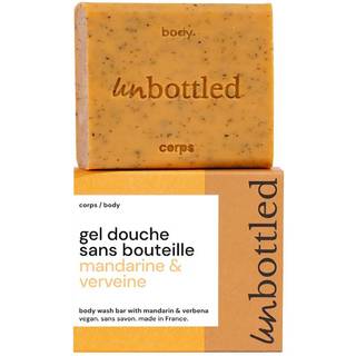 Unbottled - Body Wash Bar With Mandarin & Verbena Ph Balanced Soap - Shower Bar - Mandarin & Verbena - For Women