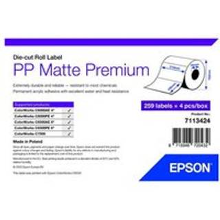 Epson PP Matte Label Premium, Die-cut Roll, 105 x 210 mm, 259 Labels