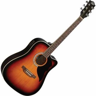 Eko guitars Ranger CW EQ Brown Sunburst elektroakustisk guitar