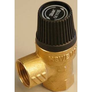 Sikkerhedsventil 1/2"/3,0B-M Solar