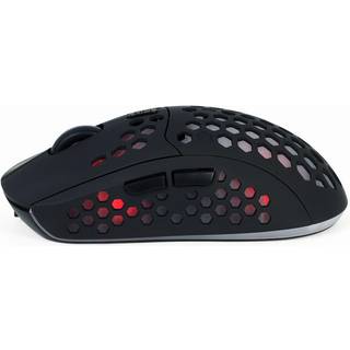 Gembird Ragnar WRX500 Wireless - Gaming Mus - Optisk - 6 knapper - Sort med RGB lys