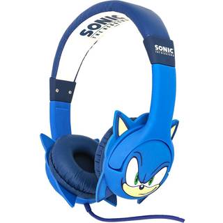 SONIC the Hedgehog OTL On-Ear Børne Headset m. 3D Ører - Max. 85dB - Blå