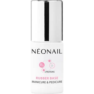 NEONAIL Manicure & Pedicure Rubber Base Dækkende base til gelenegle med protein 7,2 ml - 7,2 ml